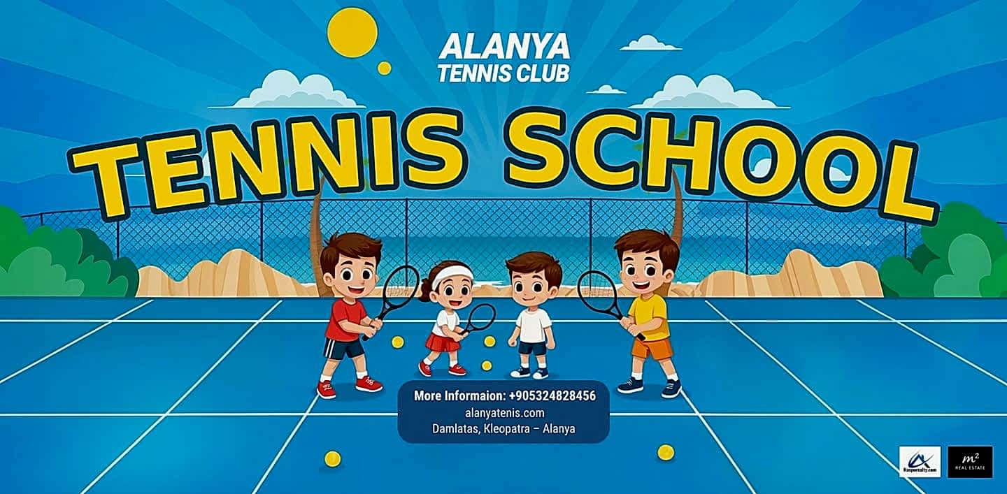 Alanya tennis banner